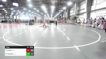 80 lbs Rr Rnd 3 - Collin Smith, The Hunt Wrestling Club Black vs Blake Kapitan, Indiana Outlaws Red