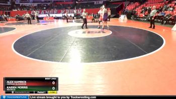 2A 220 lbs Champ. Round 1 - Kaiden Morris, Rochelle vs Alex Hamrick, Chatham (Glenwood)