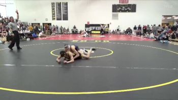 126 lbs Semifinal - Weston Miller, North Butler-Clarksville vs Cooper Frost, Wapsie Valley