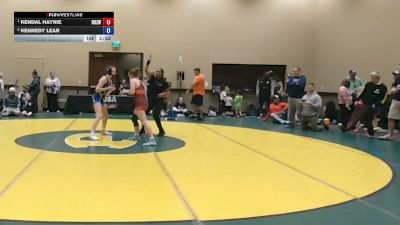 125 lbs Champ. Round 3 - Kendal Haynie, Daughters Of Zion Wrestling vs Kennedy Lear