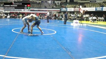 149 lbs Quarters & Wb (16 Team) - Gabriel Onorato, Glenville State University vs Luke Zadrazil, Averett