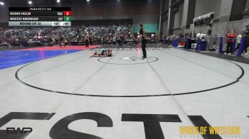 75 lbs Round Of 32 - Bodhi Holm, Truckee vs Rocco Knowles, UDT