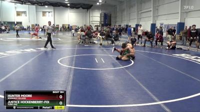 165 lbs Quarterfinal - Justice Hockenberry-Folk, York (PA) vs Hunter Moore, Roanoke College