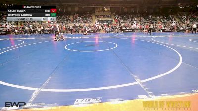 61 lbs Round Of 16 - Kyler Black, Big Game Wrestling Club vs Grayson LaGrow, Massa's Maniacs