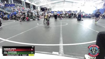 68 lbs Round 1 (4 Team) - Kal Thompson, Potentially Dangerous vs Karson Smith, Midwest Gold