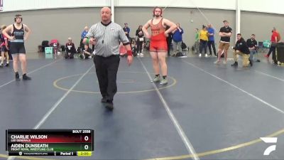 250 lbs Cons. Semi - Aiden Dunseath, Front Royal Wrestling Club vs Charlie Wilson, Lee Generals