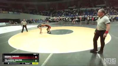 6A/5A Girls 105 Semifinal - Sienna Caruso, Crater Girls vs Telsarina Walter, North Salem Girls