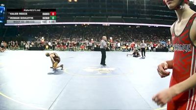 D3-113 lbs Champ. Round 1 - Kaleb Reece, Frankenmuth vs Roman Goulette, Ogemaw Heights HS