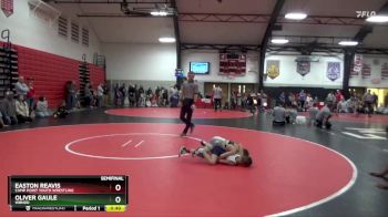 Semifinal - Easton Reavis, Camp Point Youth Wrestling vs Oliver Gaule, WBNDD