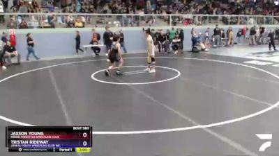 113 lbs Round 2 - Jaxson Young, Nikiski Freestyle Wrestling Club vs Tristan Rideway, Juneau Youth Wrestling Club Inc.