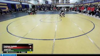 125 lbs Champ. Round 2 - Zane Ely, Aurora Universtiy vs Thomas Turner, Pacific University