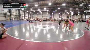 126 lbs Rr Rnd 3 - Daylah Diaz, 757 Sirens vs Anna Duncan, Quest School Of Wrestling Girls