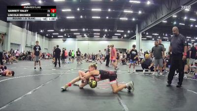 78 lbs Round 1 (8 Team) - Lincoln Brower, Mat Assassins vs Garrett Raley, Florida Rage