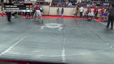 135_B lbs 3rd Place - Cody Mallery, Altoona vs Lucas Zuercher, Nazareth