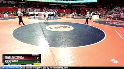 1A 190 lbs Quarterfinal - Cade Poyner, Coal City vs Brody Cuppernell, Champaign (St. Thomas More)