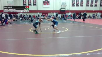 125 lbs Cons. Round 3 - Avik Cacho, The Factory vs Orion Madrigal, Clackamas Community College