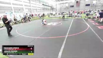 113 lbs Semis & 3rd Wb (16 Team) - Mackaden Speece, Pennsylvania Red vs Vernon Riggins, Team Michigan Red