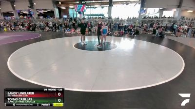 126 lbs Cons. Round 2 - Sandy Linklater, Vici Wrestling Club vs Tomas Casillas, Alamo City Wrestling Club