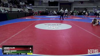 5A 106 lbs Cons. Round 1 - Jayden Allen, Elberta HS vs Parker Vannoy, Beauregard HS