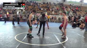 165 lbs Quarterfinal - Jude Tedrick NW1, Donahue Wrestling Academy vs Landon McWilliams SE2, Trimble Take Down Club