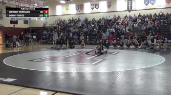 106 lbs 3rd Place Match - Sonny Vertz, Saydel vs Weston Herriage, North Fayette Valley