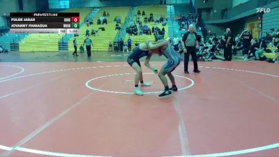 138 lbs Round 5 (6 Team) - Jovanny Paniagua, Woodburn vs Fulbe Jabar, Sunset