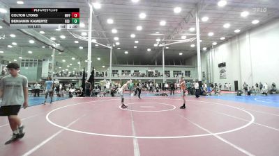 108 lbs Rr Rnd 1 - Colton Lyons, Mifflinburg - HSAm vs Benjamin Kamertz, Red Devil Wrestling Club - HSAm