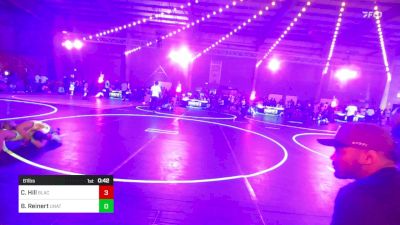 61 lbs Consi Of 16 #2 - Cade Hill, Black Fox Wrestling Academy vs Brooks Reinert, Unattached