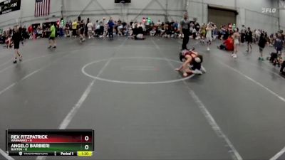 48 lbs Semis (4 Team) - Angelo Barbieri, Buxton vs Rex Fitzpatrick, Warhawks