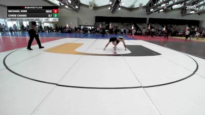 119-H2 lbs Semifinal - Michael Kirk, Orchard South WC vs Chris Chang, Olympic