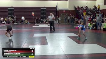J-11 lbs Cons. Semi - Brennan Bachman, Delaware County Wrestling Club vs Cash Johnson, Team Bosco