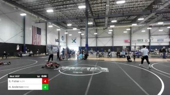 52 lbs Final - Sariah Fisher, Alpha Miami Grappling vs Hudson Anderson, Roseburg Mat Club