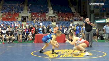 127 lbs Cons 16 #1 - Emma Truex, Oregon vs Tristan Paige Folkner, Missouri