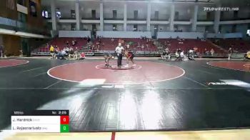 165 lbs Consolation - Jaden Hardrick, Davidson vs Loranzo Rajaonarivelo, George Mason