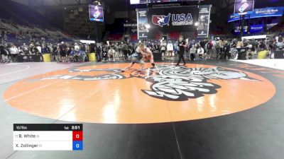 157 lbs Rnd Of 128 - Boden White, IA vs Xander Zollinger, ID