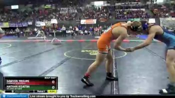 Cons. Round 3 - Nathan Kojetin, Billings Skyview vs Sawyer Troupe, Flathead (Kalispell)