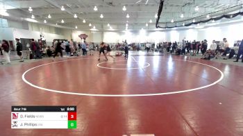 174 lbs Consi Of 8 #2 - Dayton Fields, Newberry vs Justin Phillips, Virginia