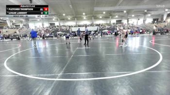 85 lbs Champ. Round 1 - Fletcher Thompson, Rabbit Wrestling Club vs Logan Lambert, GOVS Elite