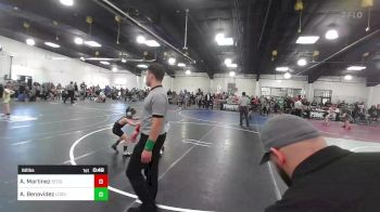 62 lbs Semifinal - Aiden Martinez, Stout Wr Acd vs Adrian Benavidez, Lockjaw WC