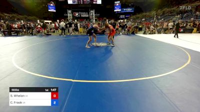 190 lbs Cons 64 #2 - Sean Whelan, VA vs Campbell Frook, VA