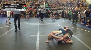 106 lbs Cons. Semi - Kieran Mullin NE4, Olmsted Falls vs Sammy Million SW2, Preble Shawnee