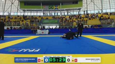 RUHAN RAMOS GOMES vs JOÃO VITOR FERREIRA DA SILVA 2026 FPJJ Circuito Paulista GI Etapa 3