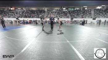 84 lbs 3rd Place - Hunter Simpson, Cushing vs Daxon McCarther, Clinton, Ok