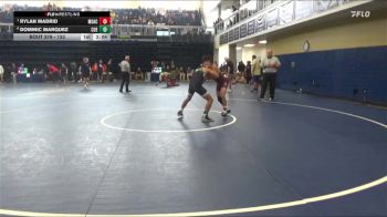 133 lbs Quarterfinal - Rylan Madrid, Mt. San Antonio College vs Dominic Marquez, Cuesta College