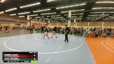 86 lbs Round 2 - Marrea McKay, Powerhouse Wrestling vs Wyatt Rochell, Duncan Demon Wrestling