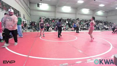 117 lbs Rr Rnd 2 - Nikiah Lindsey, Spartan Wrestling Fort Smith vs Pippa McCall, Fort Gibson Youth Wrestling