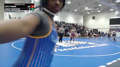 165 lbs Quarterfinals (8 Team) - Layla Gambrel, North Pontotoc High School vs Rebecca Carver, Long Beach