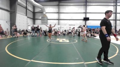 56 lbs Rr Rnd 5 - Claire Lancaster, Okie Girls - W vs Danika Castrejon, VA Killers - W