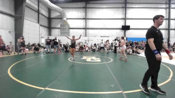 56 lbs Rr Rnd 5 - Claire Lancaster, Okie Girls - W vs Danika Castrejon, VA Killers - W