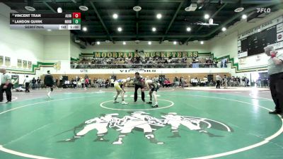 106 lbs Semifinal - Vincent Tran, Alhambra vs Landon Quirk, Nordhoff